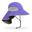 Adventure 成人中性 UPF50+防曬健行帽 - 紫色
