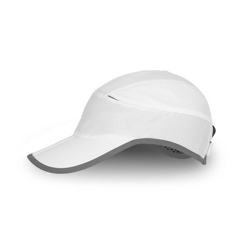 Eclipse 成人中性 UPF50+ 健行防曬帽 - 白色