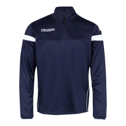 Sweatshirt manches longues homme Novare bleu