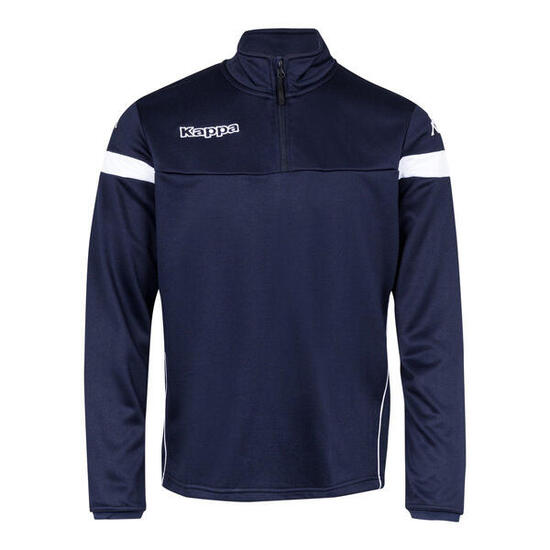 Sweatshirt manches longues homme Novare bleu