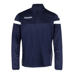 Sweatshirt manches longues homme Novare bleu