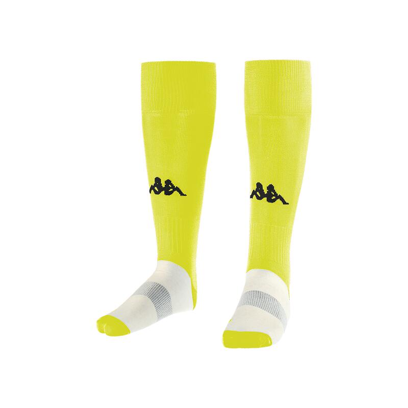 CALZE CALCIO kappa giallo fluo