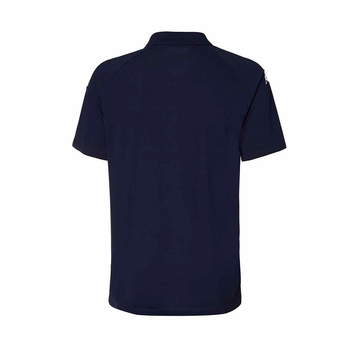 Polo homme Dianetti bleu 2/4