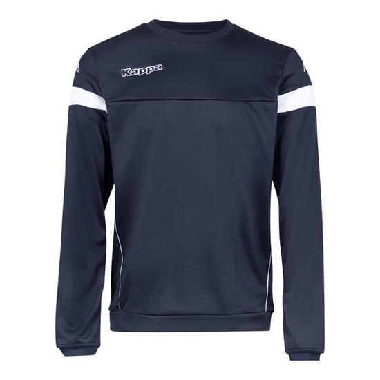 Sweatshirt manches longues homme Lido bleu