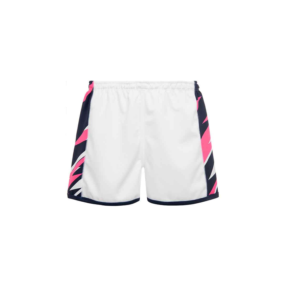 Kappa - Short Kombat Ryder Pro Homme Stade Français Paris 22/23 - Short - Blanc|bleu - 52 2xl - Decathlon