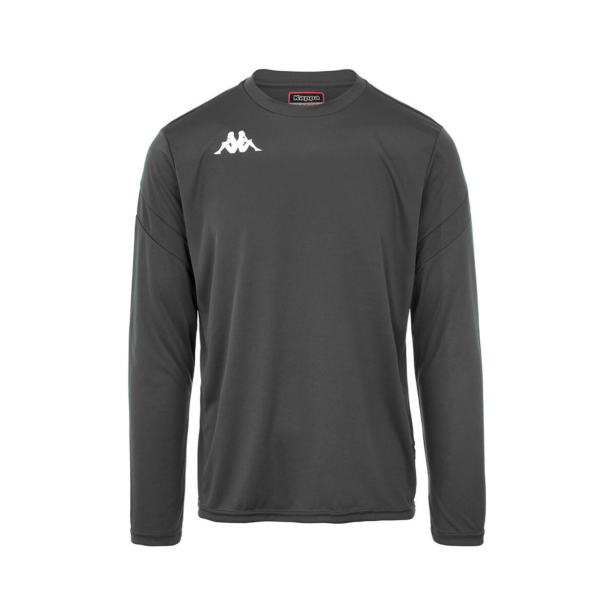 Kappa - Maillot Manches Longues Homme Dovol Gris - T-shirt Manches Longues - Gris - 40 M - Decathlon