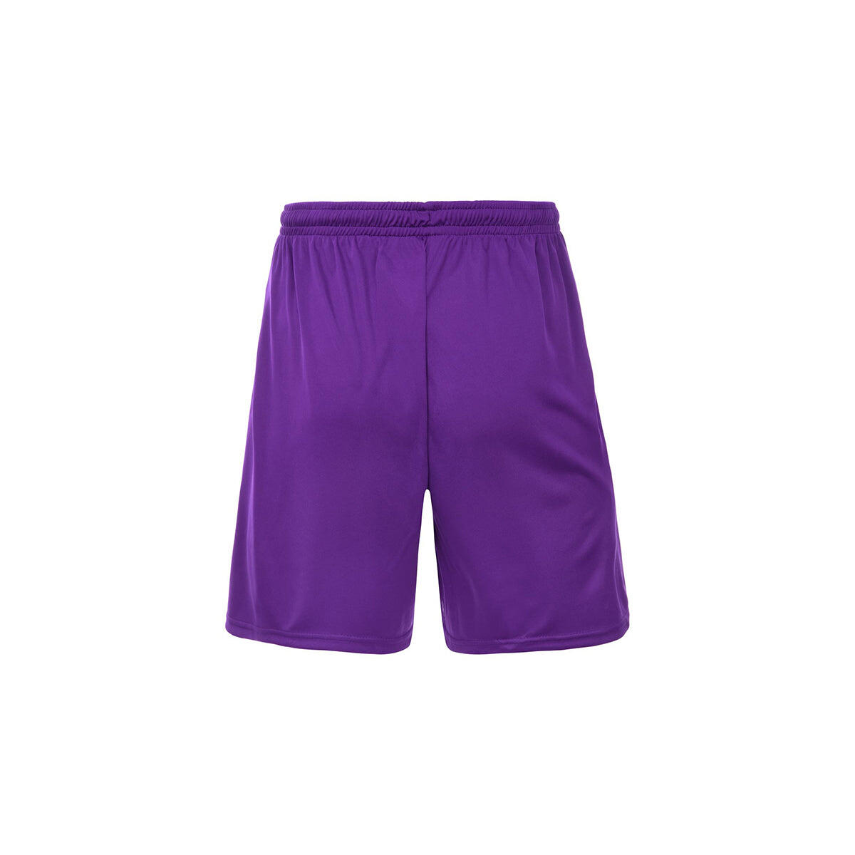 Pantaloncini sportivi da uomo in poliestere viola da calcio 4/5