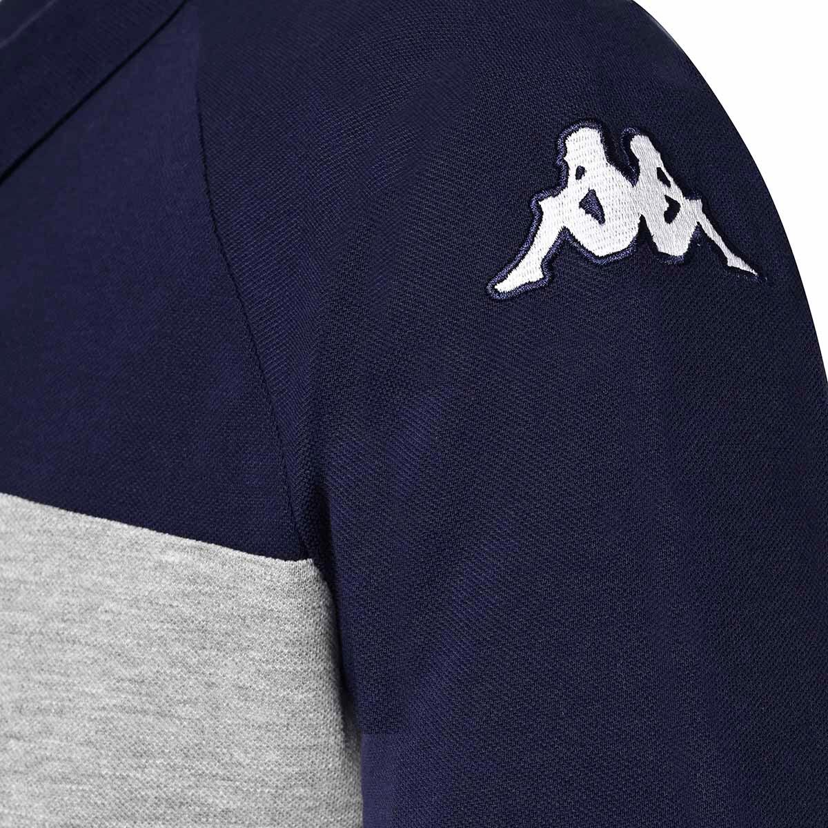 Polo multisports garçon Dianetti bleu 4/4