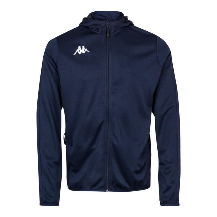 MANTEAU - CABAN - PARDESSUS couleur grande taille à capuche unique à