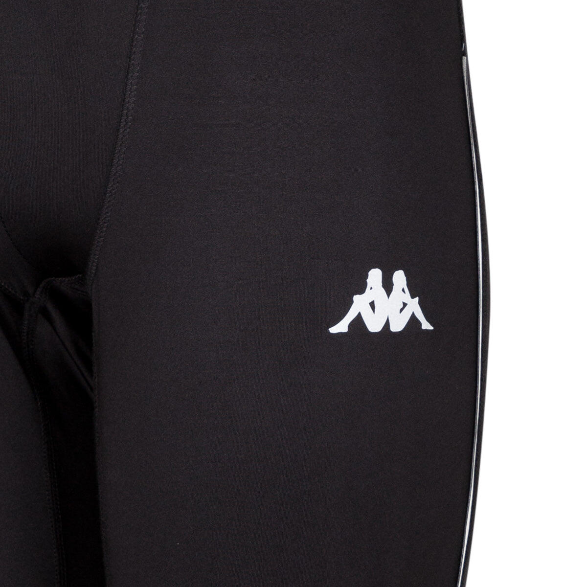 Pantaloni tuta da uomo in poliestere nero da palestra 5/6