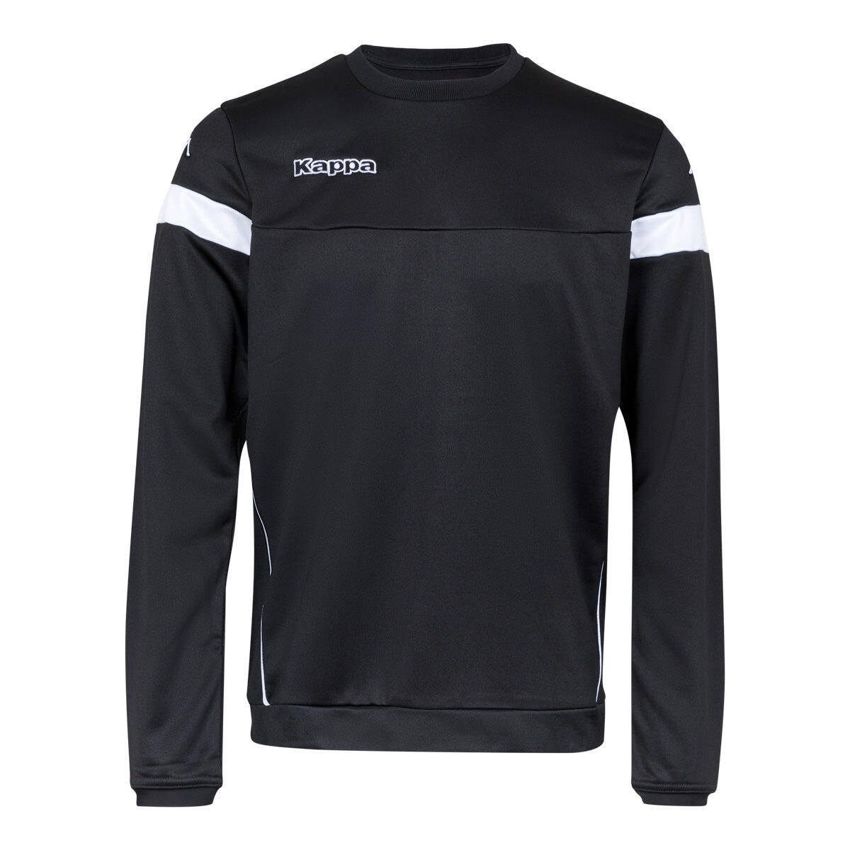 Kappa - Sweatshirt De Football Homme Lido - Sweat-shirt - Blanc|noir - S - Decathlon