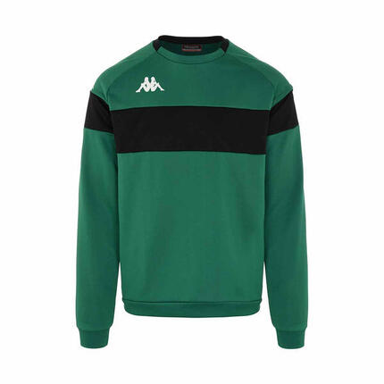 Sweatshirt manches longues garçon Dido vert