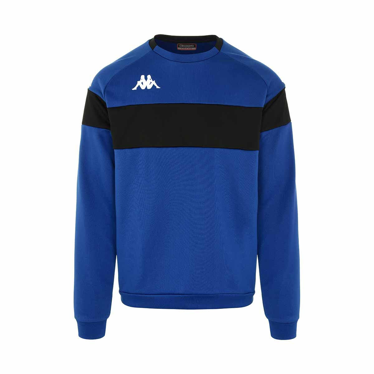 Kappa - Sweatshirt Manches Longues Garçon Dido Bleu - Sweat-shirt - Bleu|noir - 12 À 14 Ans - Decathlon