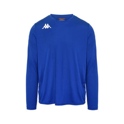 Maglie gioco da uomo in poliestere blu da calcio