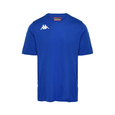 Maglie gioco da uomo in poliestere blu da calcio