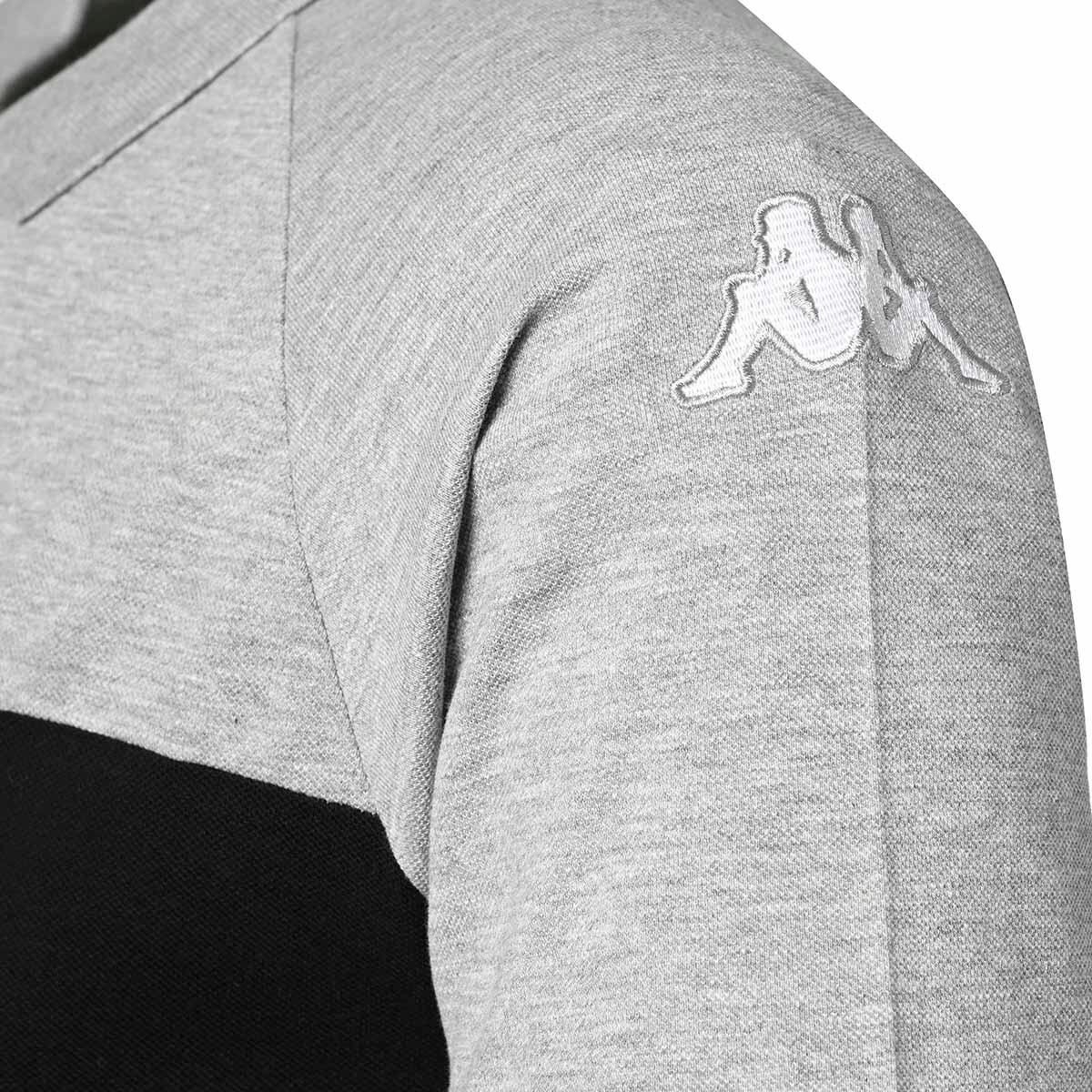 Polo homme Dianetti gris 4/4