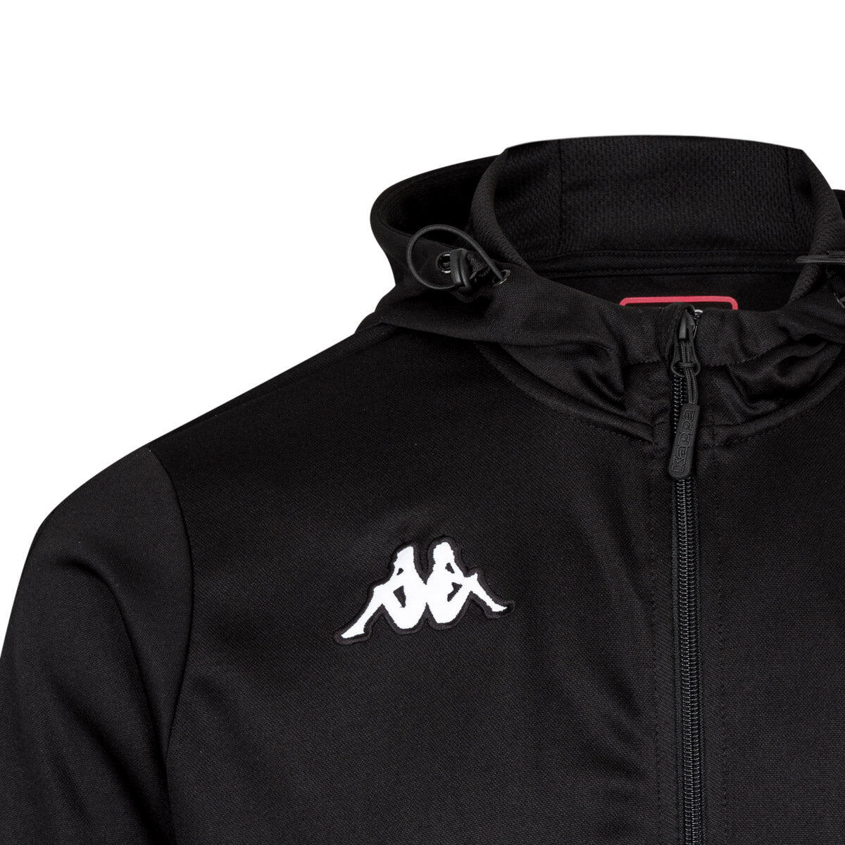 Veste à capuche manches longues homme Telve noir 4/4