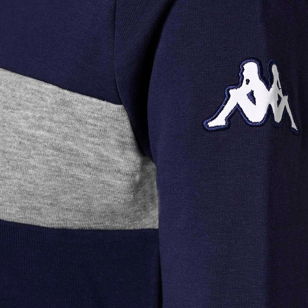 Hoodie manches longues femme Daccia bleu 4/4