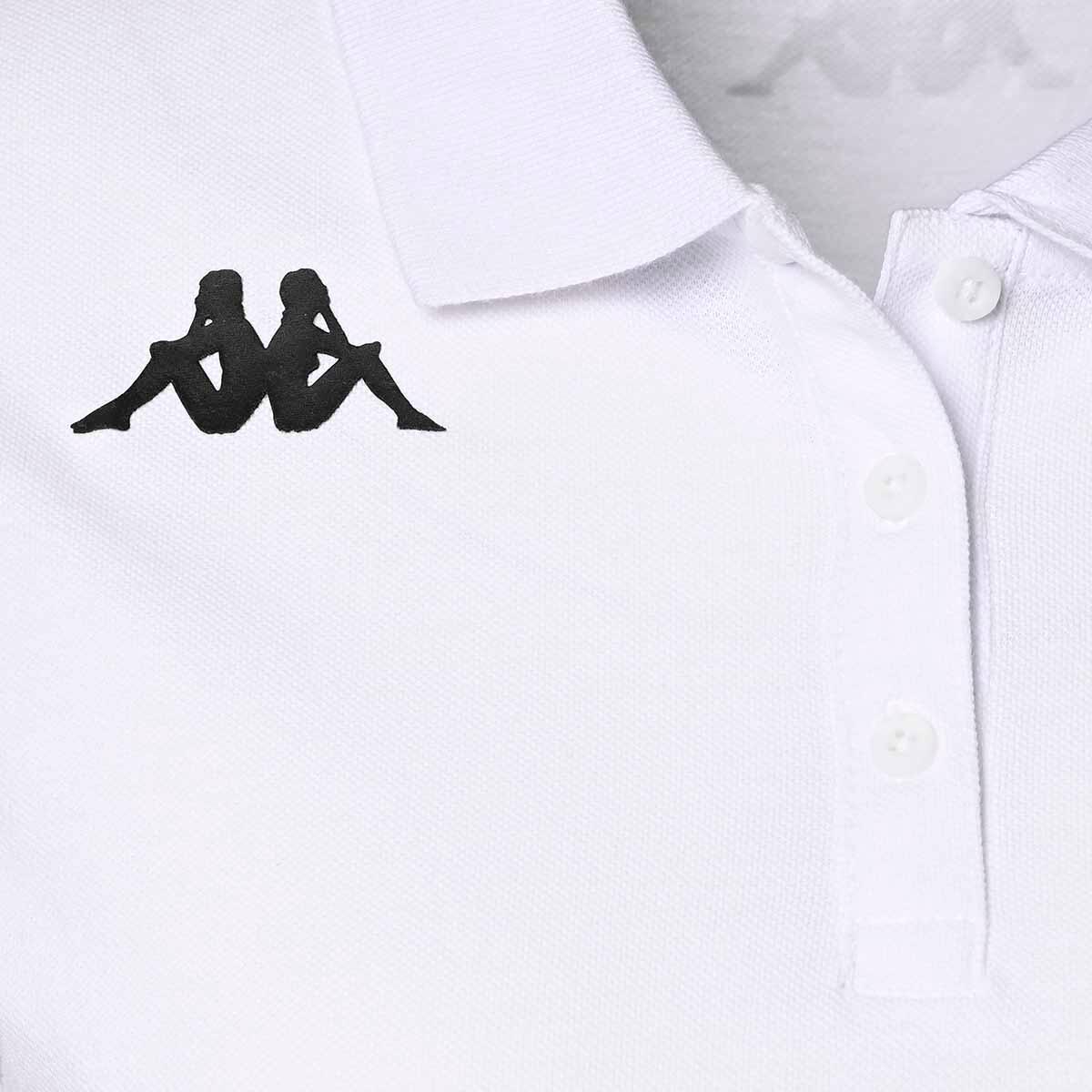 Polo femme Barla blanc 4/4