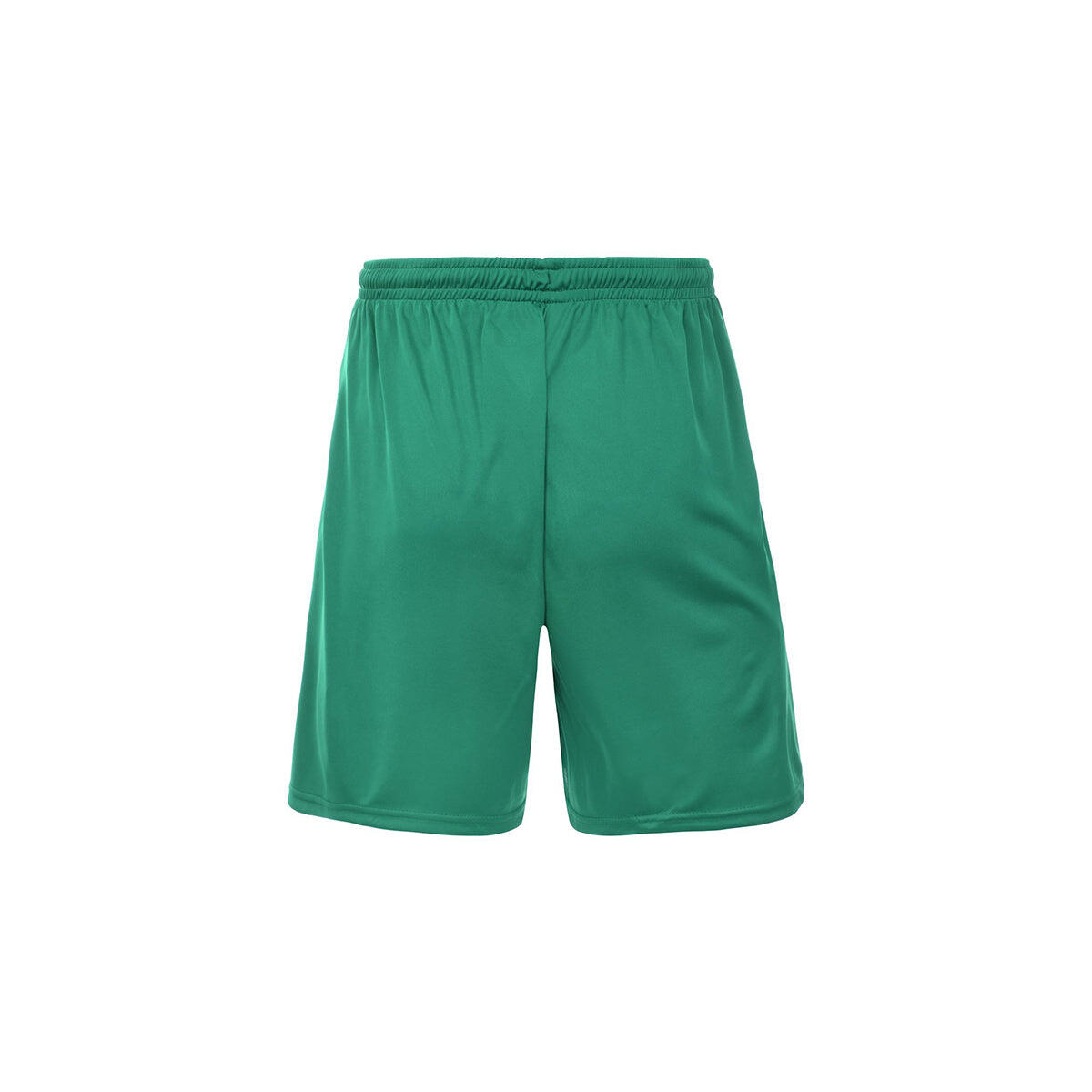 Pantaloncini sportivi da bambino in poliestere verde da calcio 4/5
