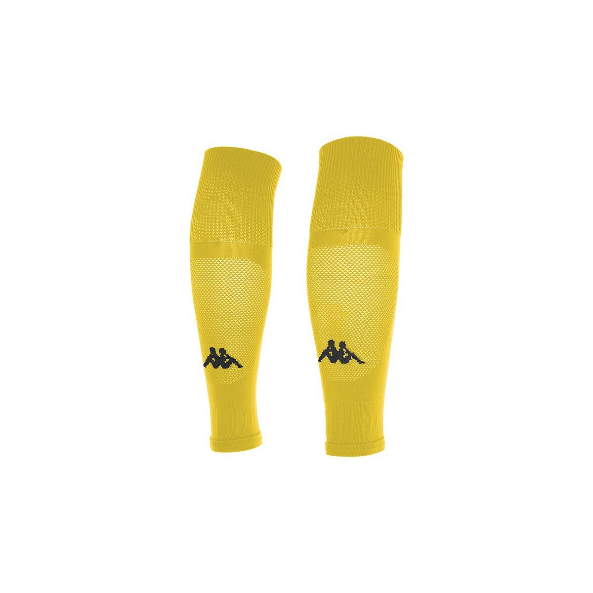 Kappa - Jambières Football Adulte Kombat Spolf Jaune - Chaussettes - Jaune|noir - 43/46 - Decathlon