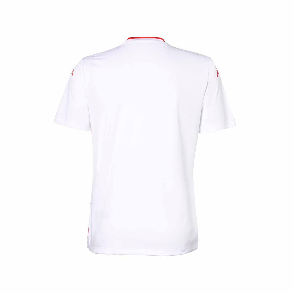 T-shirt da uomo in poliestere grigio da calcio 2/7