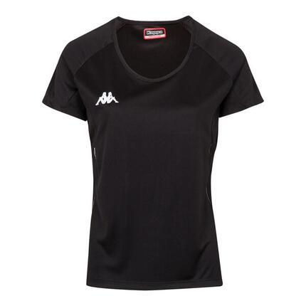 T-shirt running garçon Fania noir