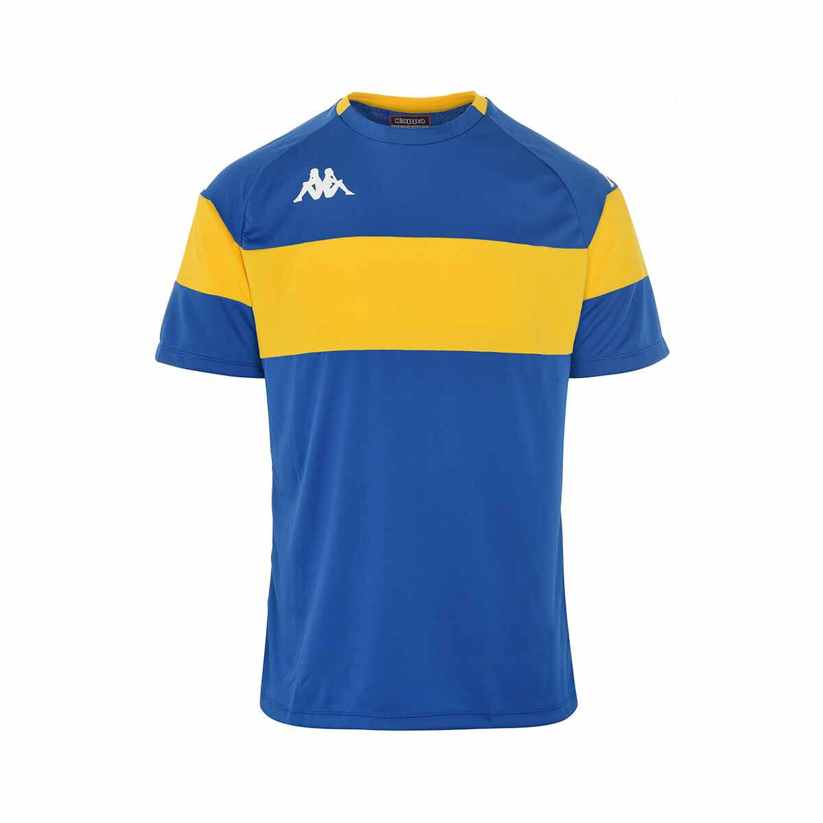 Kappa - Maillot Football Garçon Dareto Bleu - Maillot Manches Courtes - Bleu|jaune - 4 À 6 Ans - Decathlon