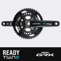 Le capteur de puissance INPEAK TWIN2| SHIMANO GRX FC-RX810-2  48-31 T