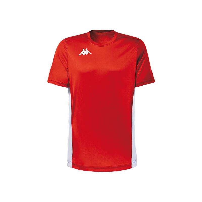 T-shirt tecnica bambino kappa rosso