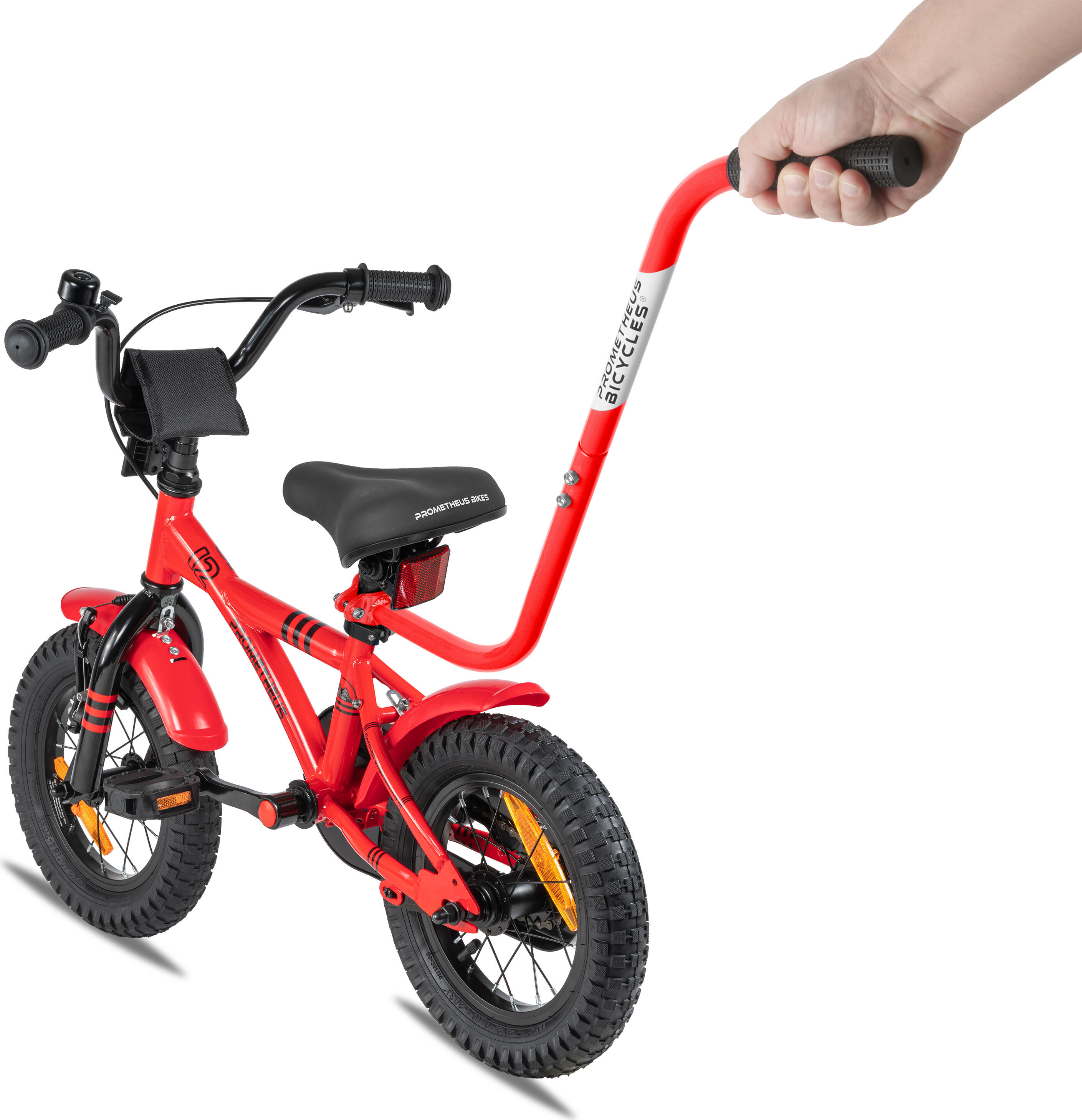 Schiebestange - Schubstange Haltestange für Kinderfahrrad - Fahrrad Lernhilfe 2/7