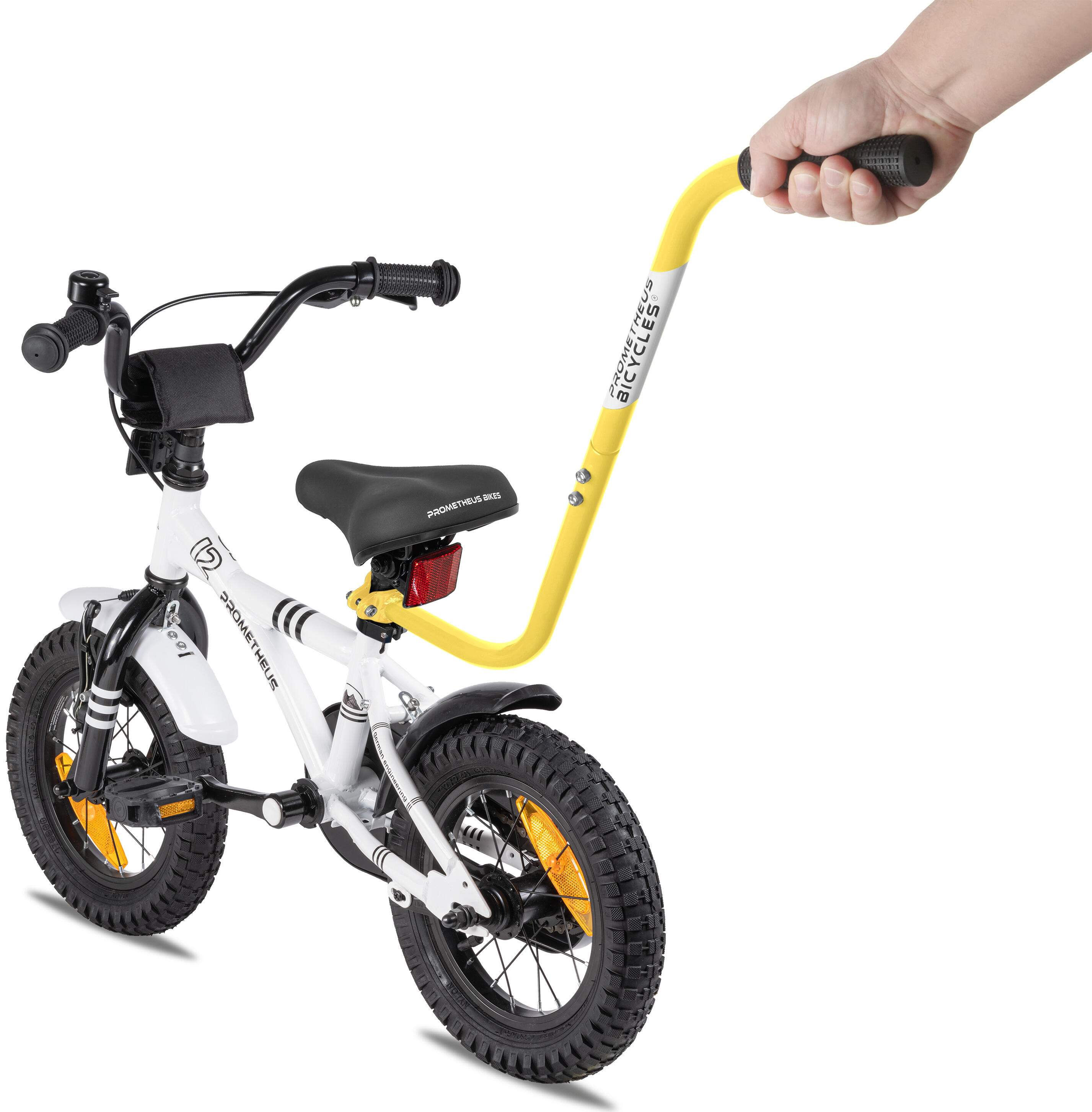 Schiebestange - Schubstange Haltestange für Kinderfahrrad - Fahrrad Lernhilfe 2/7