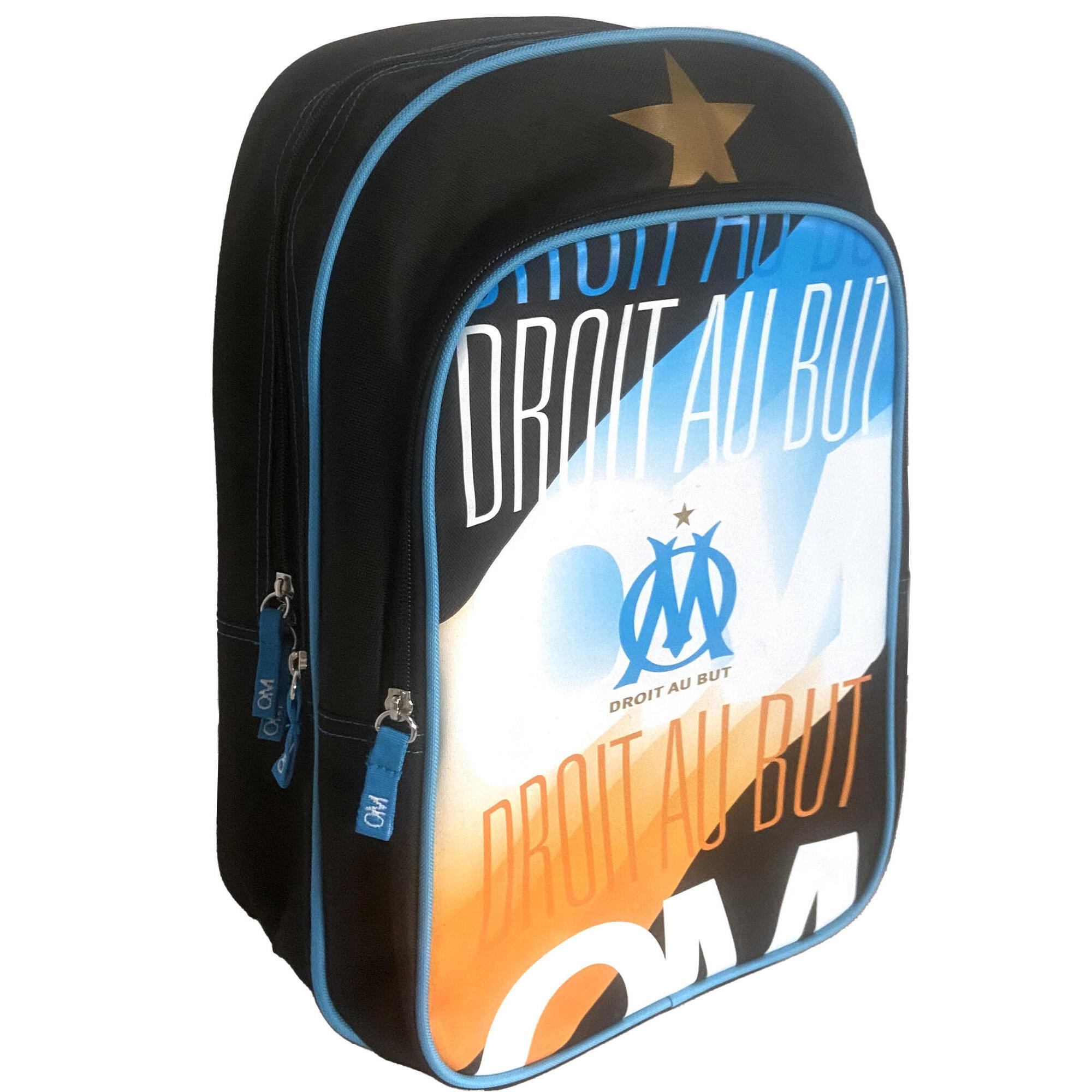 Om - Sac À Dos Scolaire Om - Collection Officielle Olympique De Marseille - Sac À Dos - Multicolore - Taille Unique - Decathlon