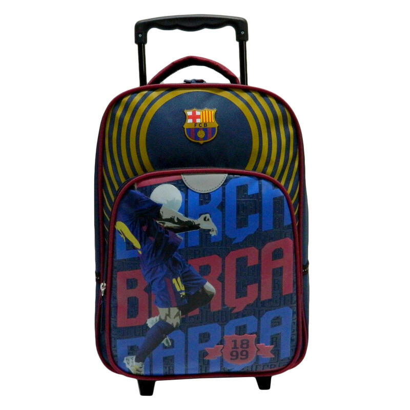 Sac à dos scolaire à roulettes Barça - Collection officielle F.C. Barcelona