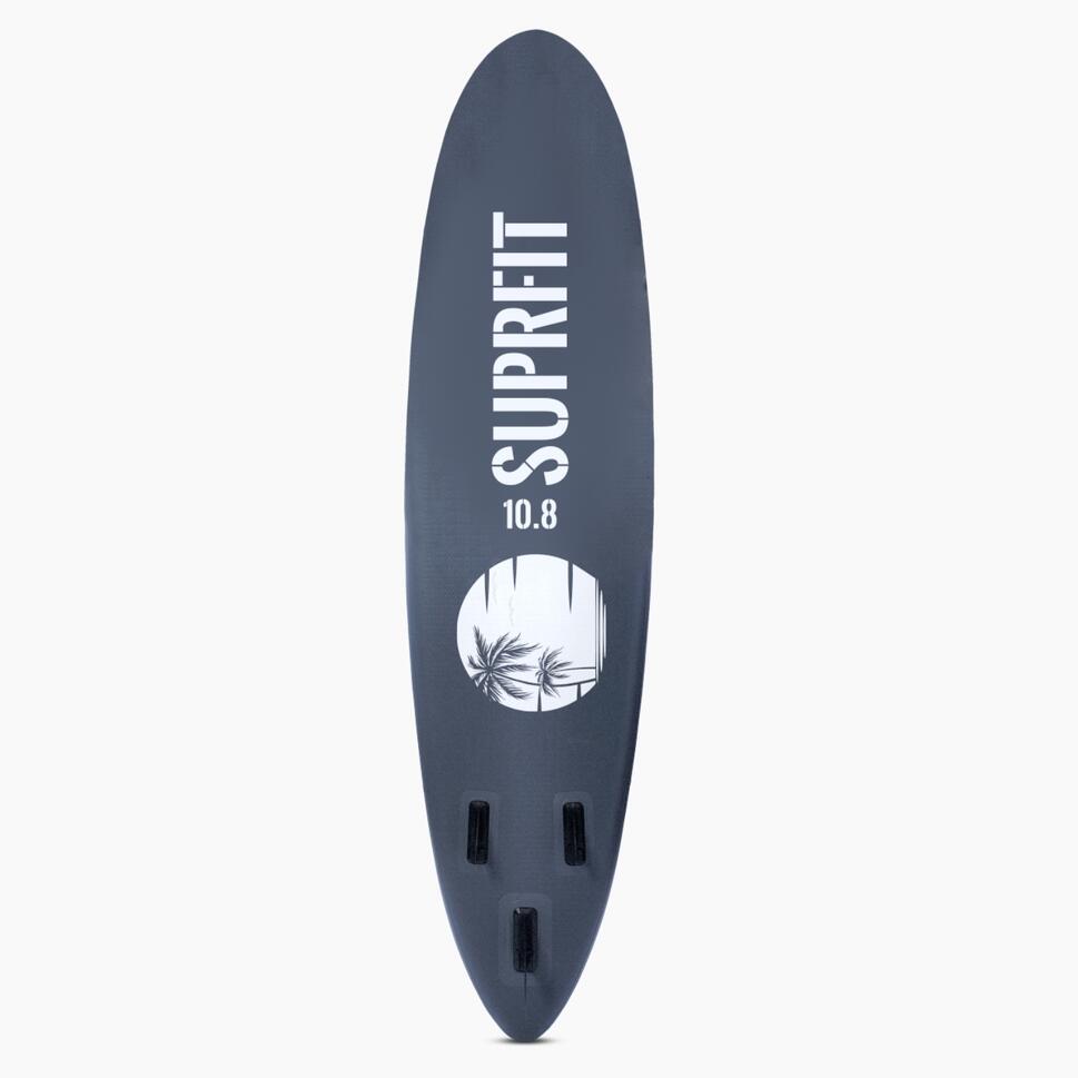Zestaw deski SUP nadmuchiwanej - Touring Stand Up Paddle 10'8 Halia szary