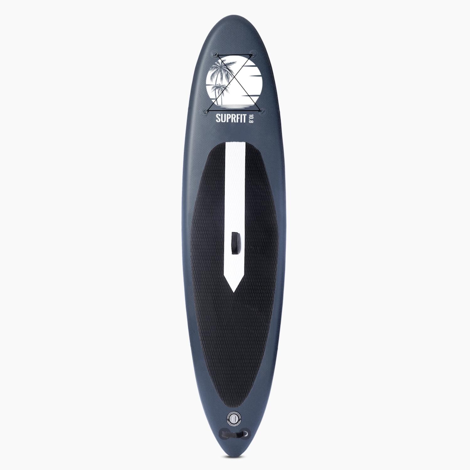 Set de tabla de SUP inflable - Stand Up Paddle Touring 10'8 Halia gris 3/6