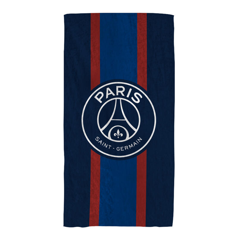 Serviette de bain 85x160 cm 100% coton football Paris - Remixed PSG