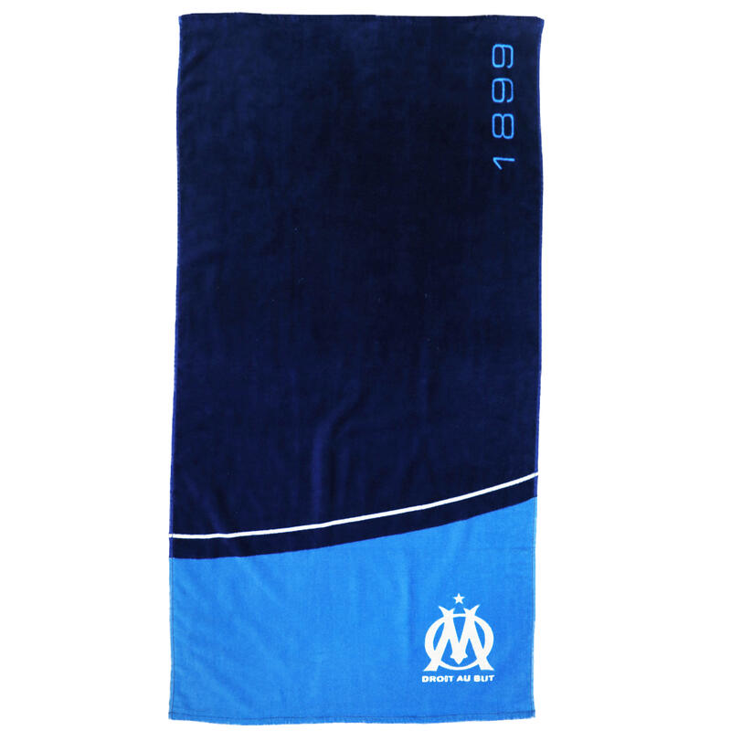 Serviette de bain 75x150 cm coton football Marseille - Curve