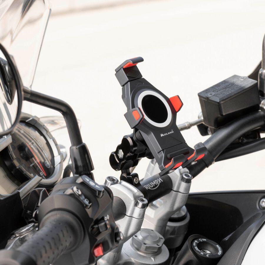Soporte de smartphone para manillar.  Especial Bicicleta o Moto, resistente 7/7