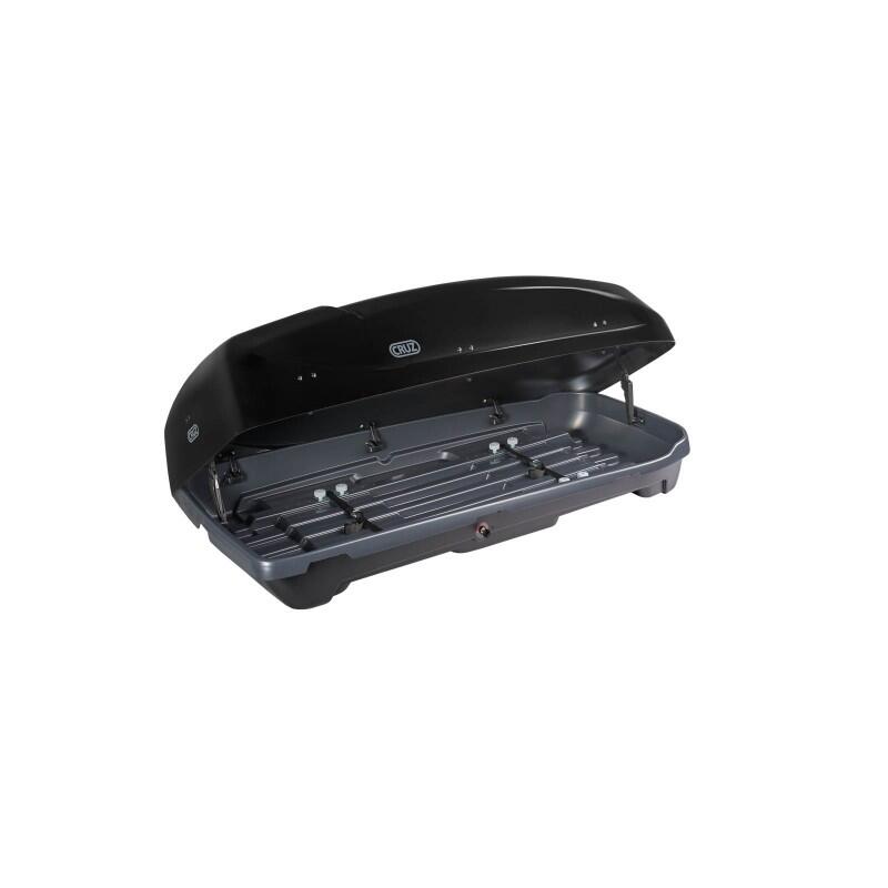 Cofre de techo CRUZ Paddock 400N -negro brillo- 5/6