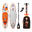 Stand Up Paddle gonflable Good Karma 11.0 - blanc/orange - set complet