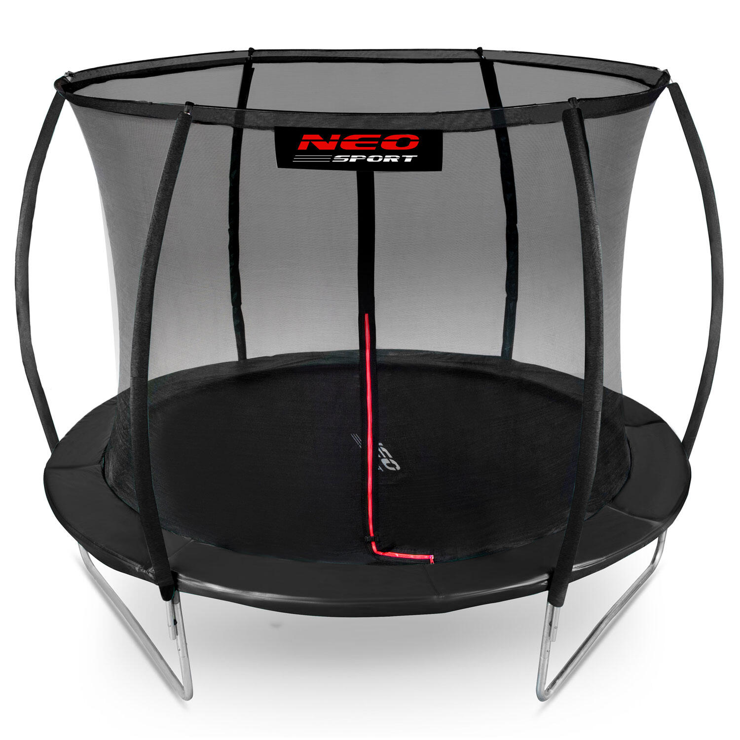 Trampolini ginnastica adulto 252 Cm, Nero 3/6