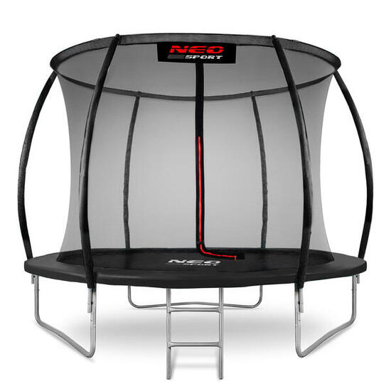 Erwachsene Gymnastik Trampolin 252 cm - Schwarz
