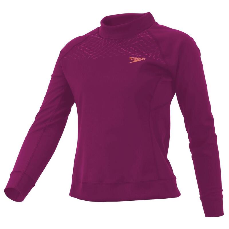 MAGLIA DONNA SPEEDO XTHERMAL 2XT IDROREPELLENTE BERRY-SOFT CORAL