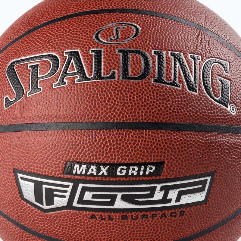 Spalding Max Grip Basketball In Out Orange r. 7
