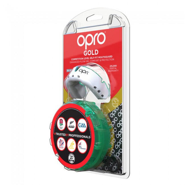 Proteza  Gold Level Alb/verde Opro Junior