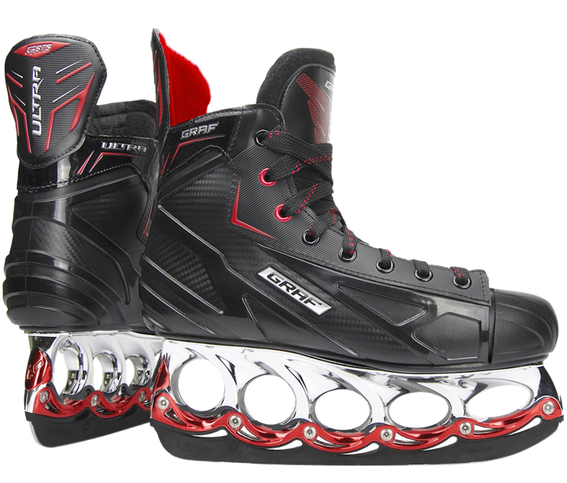 Patin à Glace Graf 103/V5 Avec Lame T-Blade - Confort Mémoire Forme - Pour Hockey