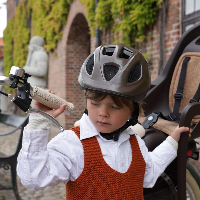 Casque de vélo pour enfants Aventure Marron