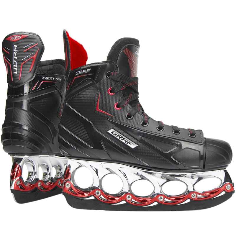 t blade Schlittschuhe Graf Ultra G875 Crome Edition Ultraleicht mit t-blade Kufe