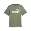 Essentials herenshirt met logo PUMA Eucalyptus Green